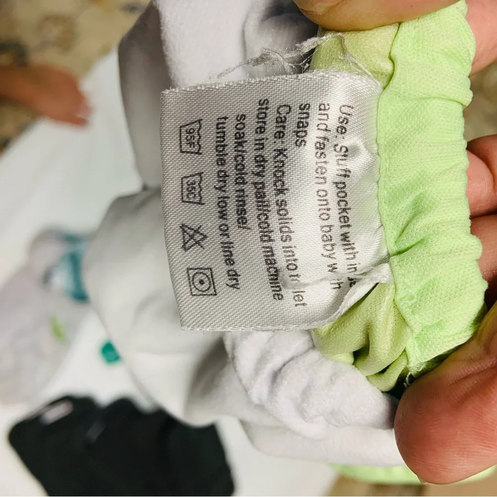 5 Alva baby diaper covers with inserts